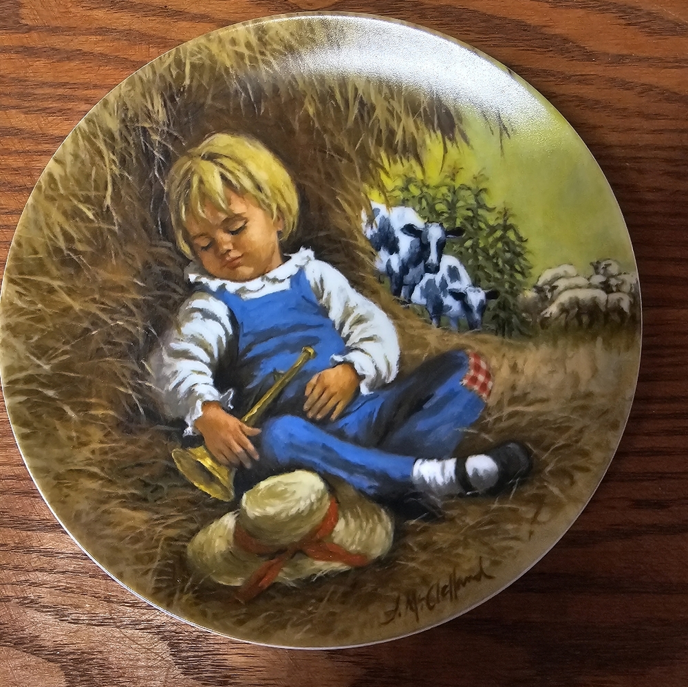 Bradex-Little Boy Blue Plate